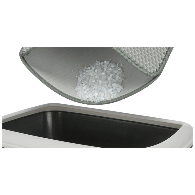 Килимок для тварин Trixie під туалет двошаровий 40х55 сірий (4011905403649) - picture 3