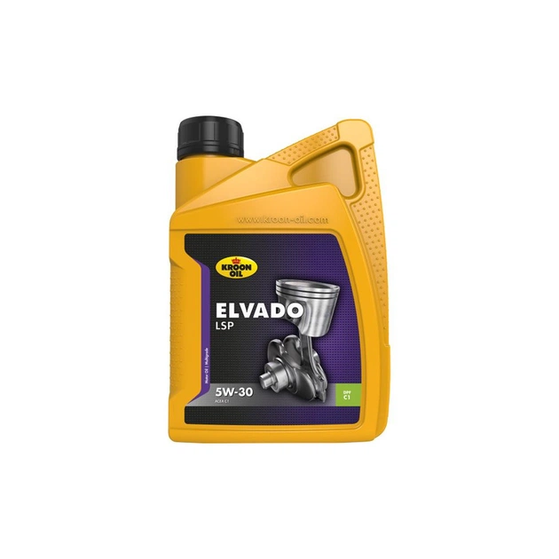 Моторна олива Kroon-Oil ELVADO LSP 5W-30 1л (KL 33482) - зображення 1