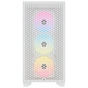 Корпус Corsair 3000D RGB Tempered Glass White (CC-9011256-WW) - зменшене зображення 2