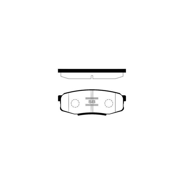 Тормозные колодки HI-Q SP1382 - изображение 1