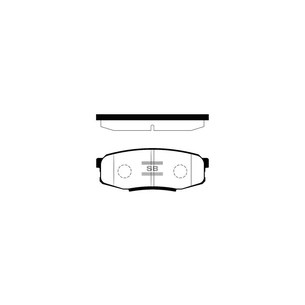 Гальмівні колодки HI-Q SP1382 зображення 1