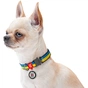 Нашийник для тварин WAUDOG Nylon з QR паспортом Colors of freedom металева пряжка-фастекс L (4507-4020) - зменшене зображення 4