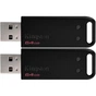 USB флеш накопичувач Kingston 2x64GB DataTraveler 20 USB 2.0 (DT20/64GB-2P) - зменшене зображення 1