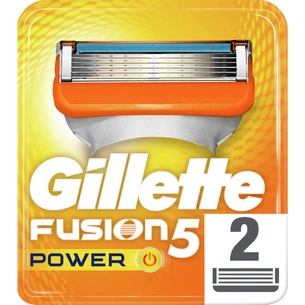 Змінні касети Gillette Fusion Power 2 шт (7702018877560) изображение 1
