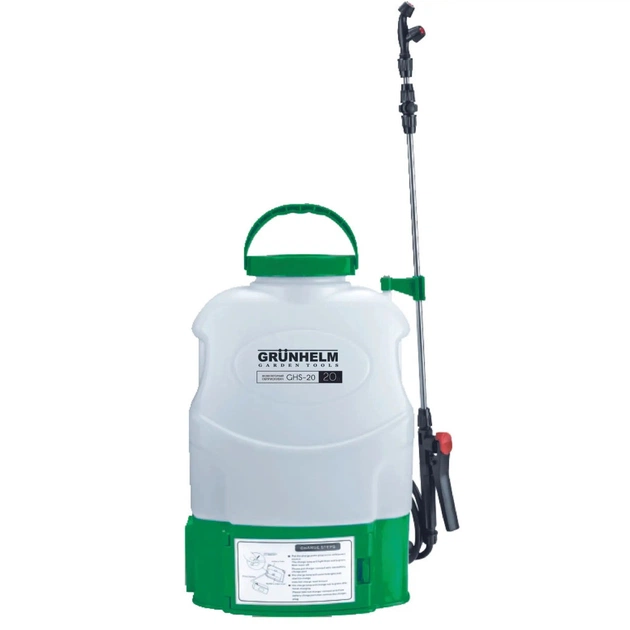Обприскувач Grunhelm GHS -20, (8АН/12V, 2-4бар, 20л) (81440) - зображення 1