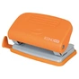 Діркопробивач Economix пластиковий з лінійкою, до 10 аркушів помаранчевий (E40133-06) - зменшене зображення 1