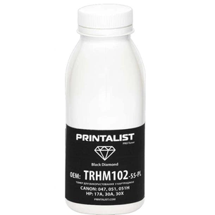 Тонер Printalist HP LJ Pro M102A/102W/130A, 55г Black (TRHM102-55-PL) зображення 1