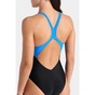 Купальник Arena Breath Swimsuit V Back Lb 008330-580 синій, чорний, бірюзовий 36 (3468337421962) - уменьшенное изображение 5