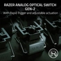 Клавиатура Razer Huntsman V3 Pro Mini USB UA Black (RZ03-04990100-R3M1) - уменьшенное изображение 5
