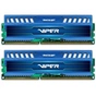 Модуль пам'яті для комп'ютера DDR3 8GB (2x4GB) 1600 MHz Viper 3 Patriot (PV38G160C9KBL) - зменшене зображення 1