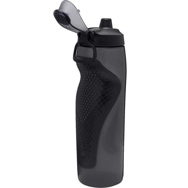 Бутылка для воды Nike Refuel Bottle Locking Lid 32 OZ антрацит, чорний, сріблястий 946 мл N.100.7670.054.32 (887791747525) - изображение 3