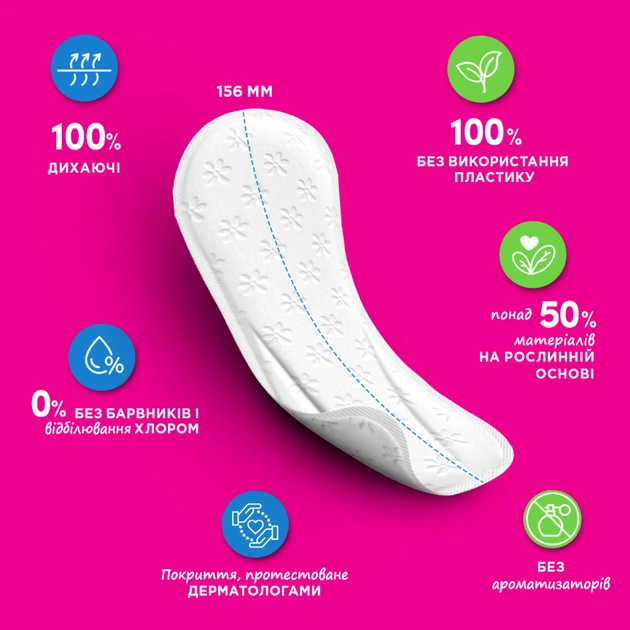 Щоденні прокладки Carefree Cotton Feel FlexiForm 30 шт. (3574661257044) - picture 7