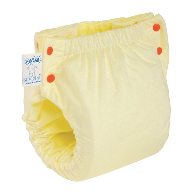 Підгузки Еко Пупс Easy Size Premium 5-9 кг Abso Maxi Жовтий (ТПК2ВК4-2ж) - зображення 1