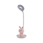 Настільна лампа Kite Bunny LED з акумулятором, рожева (K24-492-1-2) - зменшене зображення 2