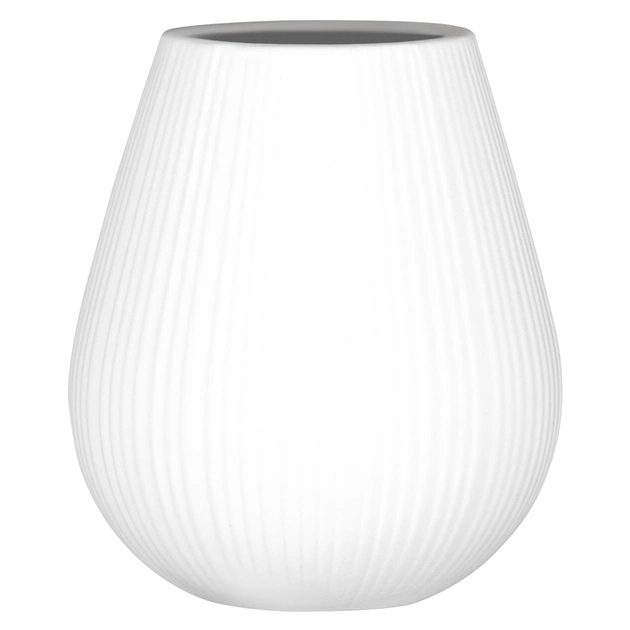 Ваза Ardesto Olbia, 12.5х14см, порцеляна, білий (AR3807W) - picture 1