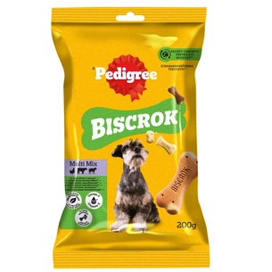 Ласощі для собак Pedigree Biscrok Multi Mix зі смаком курки, яловичини та ягняти 200 г (9003579302545) изображение 1