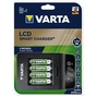 Зарядний пристрій для акумуляторів Varta LCD Smart Plus CHARGER +4*AA 2100 mAh (57684101441) - уменьшенное изображение 4