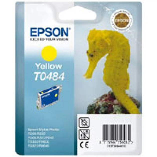 Картридж Epson R200/300 RX500/600 yellow (C13T04844010) - изображение 1