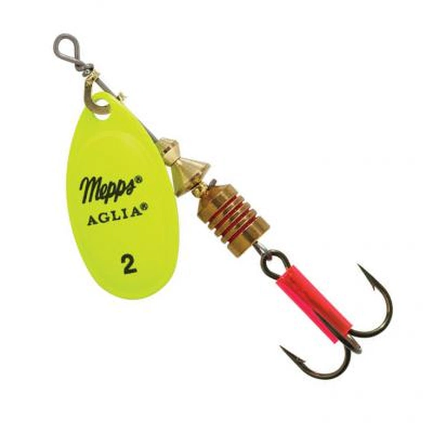 Блешня Mepps Aglia Fluo chartreuse 4.5гр №2 (30166 102) - изображение 1