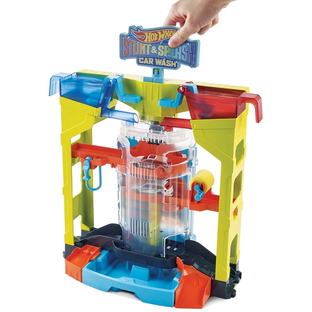 Автотрек Hot Wheels Автомийка: вибух кольорів серії "Зміни колір" (GRW37) - picture 4