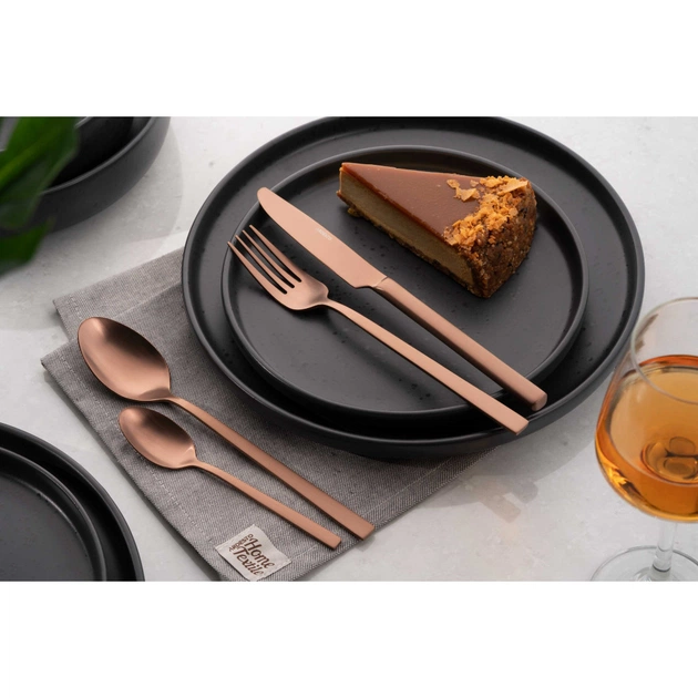 Набір столових приборів Ardesto Black Mars Favola 4 предмета Мідний (AR0704FSC) - picture 4