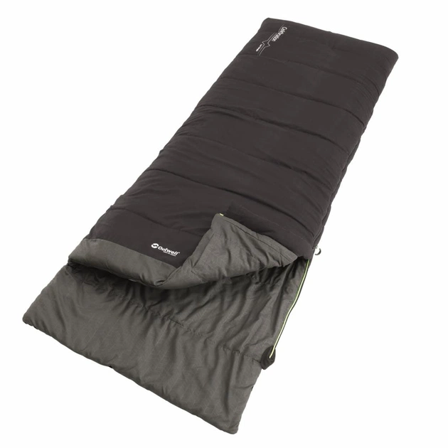 Спальний мішок Outwell Celebration Lux/+4°C Black (Left) (928317) - зображення 1