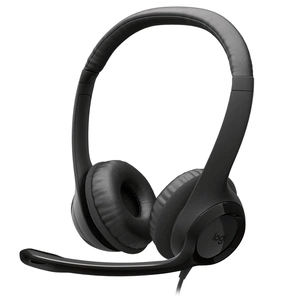 Гарнітура Logitech H390 USB-C Midnight Black (981-001576) зображення 1