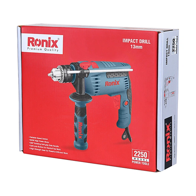 Дриль Ronix ударний 850Вт (2250) - picture 5