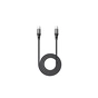 Дата кабель USB-C to USB-C 2.0m 100W silicone X50 Exquisito black HOCO (6931474734402) - уменьшенное изображение 3