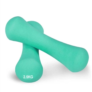 Гантель PowerPlay неопренові 4126 Spartacus 2 х 2,5 кг Мятні (PP_4126_2.5kg_2in) зображення 1