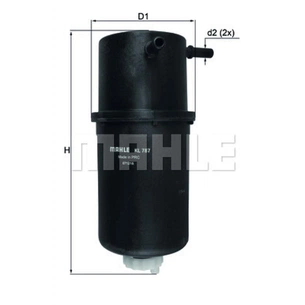 Фільтр паливний Mahle KL787 зображення 1