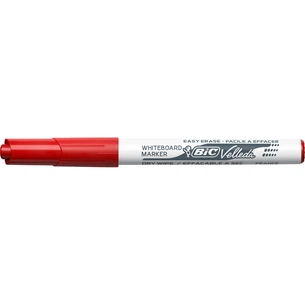 Маркер Bic для сухостираємих дошок Velleda, 1.6 мм, червоний (bc9581691) зображення 1