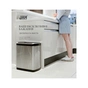 Контейнер для сміття JAH сенсорний прямокутний з вн. відром срібний металік 30 л (6396) - уменьшенное изображение 10