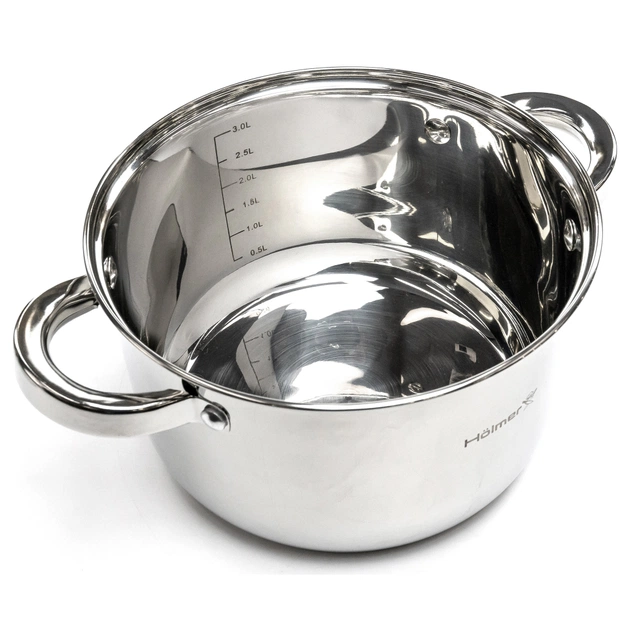 Кастрюля Hölmer з кришкою 3,6л (CR-18435-SS) - изображение 7