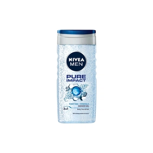 Гель для душа Nivea MEN PURE IMPACT Shower Gel 250 мл (4006000009360) изображение 1
