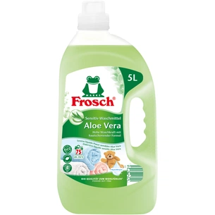 Гель для прання Frosch Aloe Vera Sensitiv 5 л (4001499962561) зображення 1