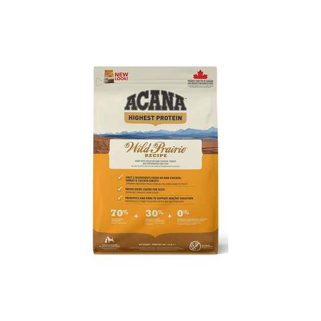 Сухой корм для собак ACANA Wild Prairie 2 кг (0064992540210) - изображение 1
