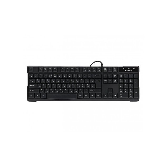 Клавіатура A4Tech KR-750-BLACK-US (4711421805827) - зображення 1