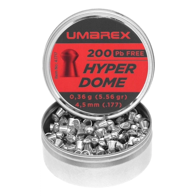 Пульки Umarex Hyperdome 4,5 мм 0,36 г 200 шт (4.1717) - изображение 4