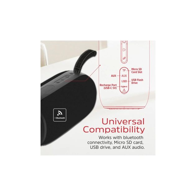 Акустична система Energizer BTS163 Black (BTS163) - picture 9