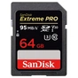 Карта пам'яті SanDisk 64GB SDXC Class10 UHS-I V30 4K Extreme Pro (SDSDXXG-064G-GN4IN) - зменшене зображення 1
