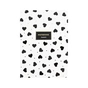Книга записная Axent A5 Black&White, 80 листов клетка (8700-26-A) - уменьшенное изображение 1
