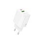 Зарядное устройство BOROFONE BN29 Fuente 1xUSB-C PD30W + 1xUSB QC3.0 White (6941991120329) - уменьшенное изображение 1