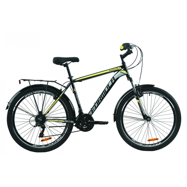 Велосипед Formula 26" MAGNUM AM Vbr рама-19" St 2020 чорно-сірий з жовтим (OPS-FR-26-416) - зображення 1