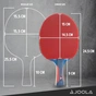 Ракетка для настільного тенісу Joola Rossi JR Pro (53140) (930768) - зменшене зображення 7