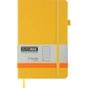Книга записная Buromax Etalon 125x195 мм 96 листов в линию обложка из искусственной кожи Желтая (BM.291260-08) - уменьшенное изображение 1