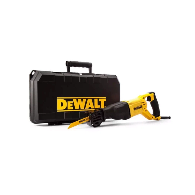 Шабельна пила DeWALT 1100 Вт, 0 - 2800 хід/хв, величина ходу 29 мм, 3.5 кг, кейс (DWE305PK) - picture 5