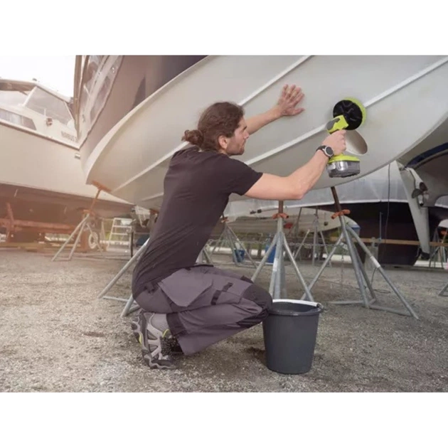 Щітка для миття Ryobi ONE+ R18CPS-0 18В, 15см (без АКБ та ЗП) (5133004846) - picture 3