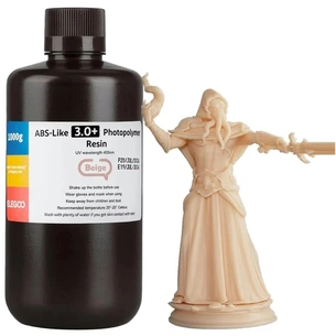 Фотополімерна смола ELEGOO Resin, ABS-like 3.0 plus 1кг, beige (50.103.0209) зображення 1