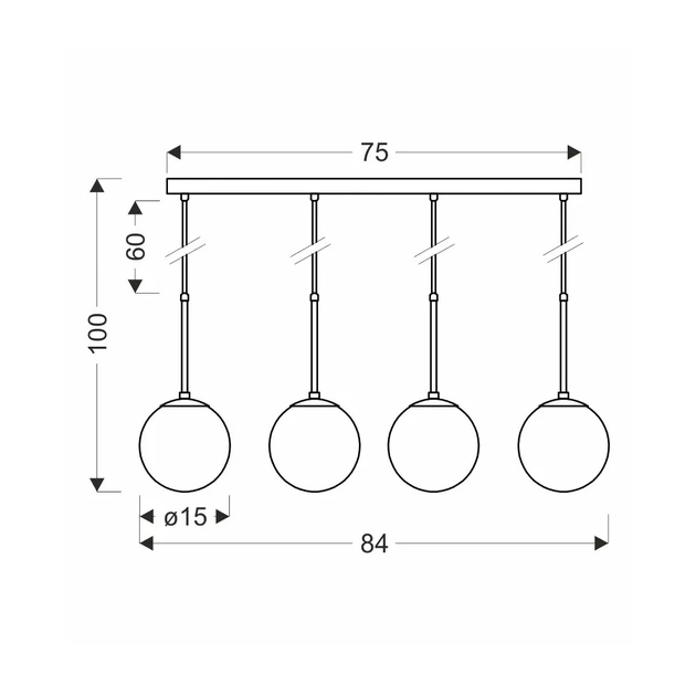 Люстра Candellux Pompei (34-09630) - picture 3